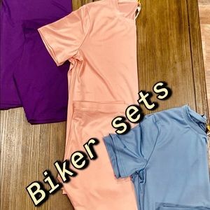Biker short sets